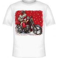 Санта на мотоцикле 2