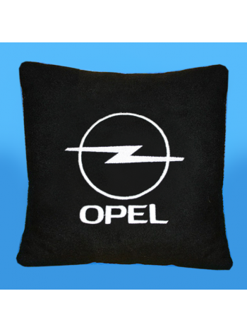 Подушка с вышивкой Opel