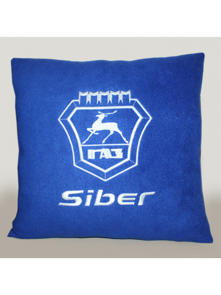 Подушка с вышивкой ГАЗ Siber