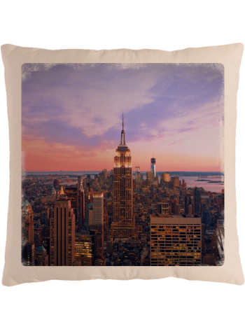 Подушка с фотографией Нью-Йорк 3