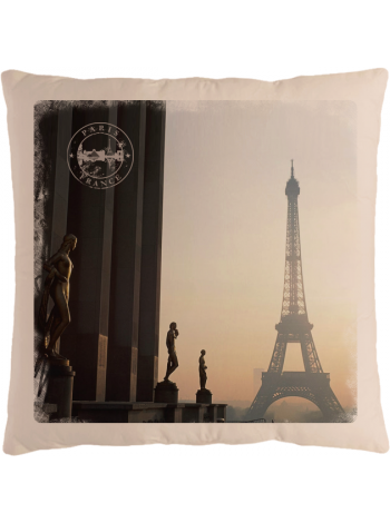 Подушка с фотографией Париж