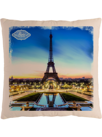 Подушка с фотографией Париж 3