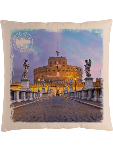 Подушка с фотографией Рим